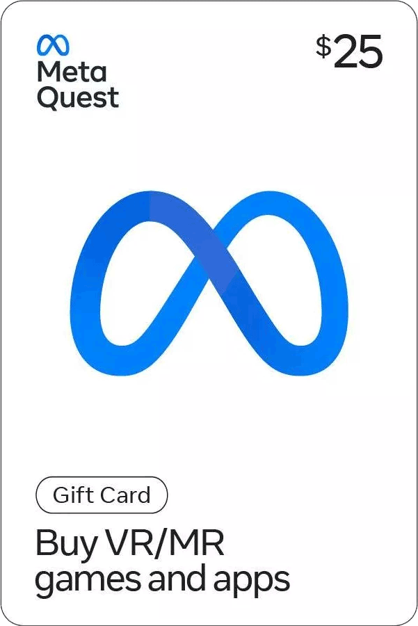 Meta Quest Gift Card $25