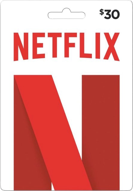 Netflix Gift Card $30 US