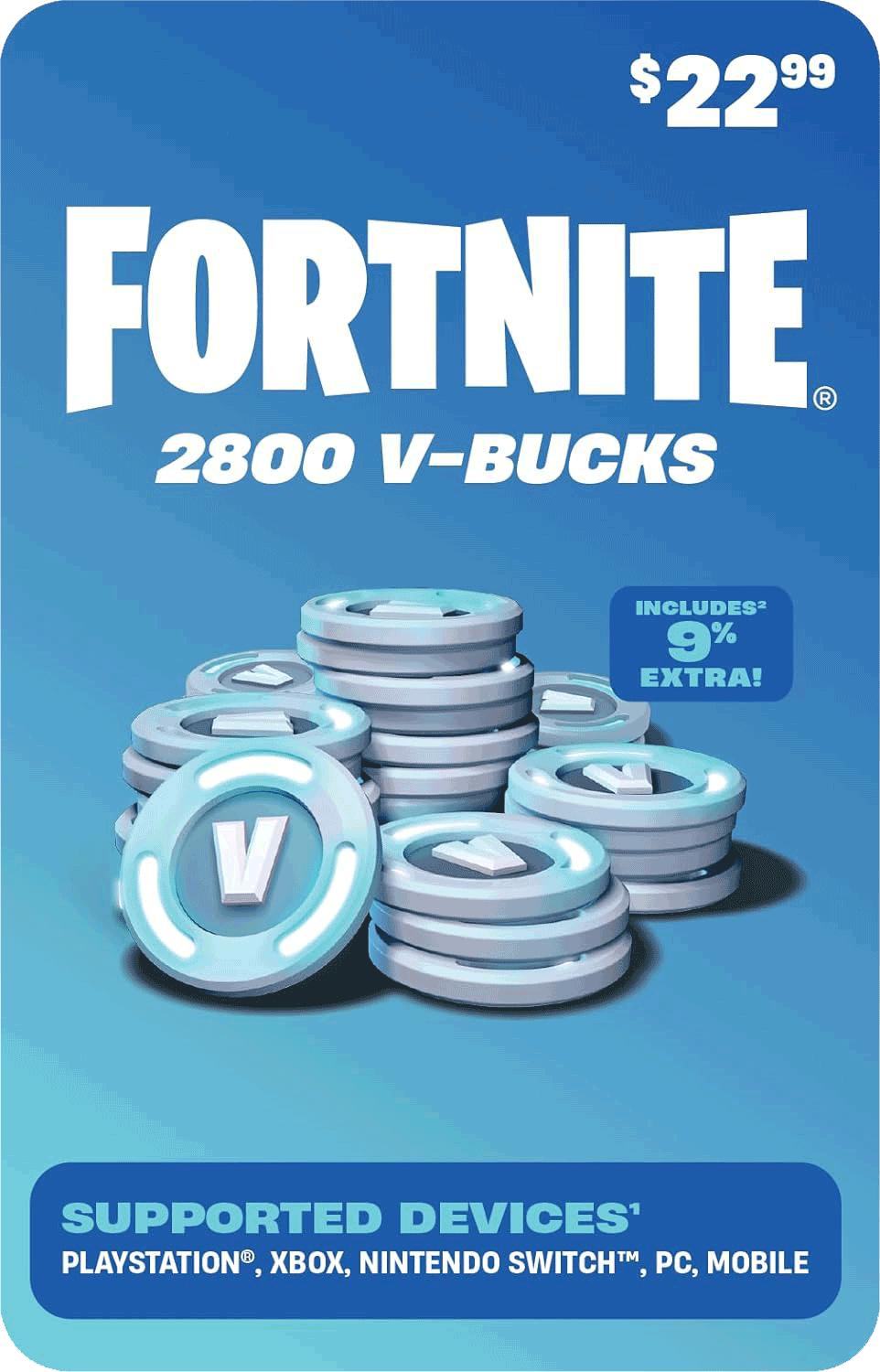 Fortnite 2,800 V-Bucks