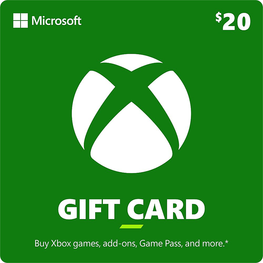 Xbox Gift Card $20 US