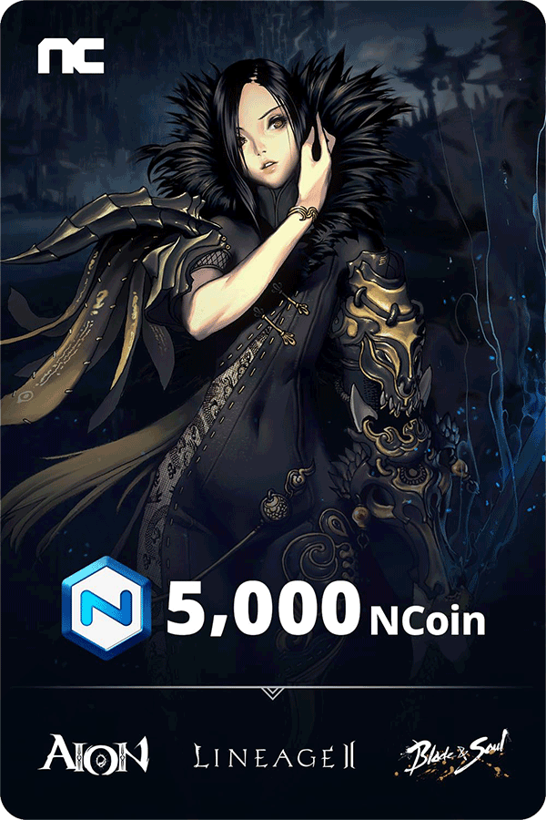 NCsoft 5,000 Coins