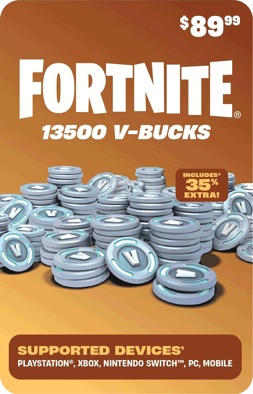 Fortnite 13,500 V-Bucks