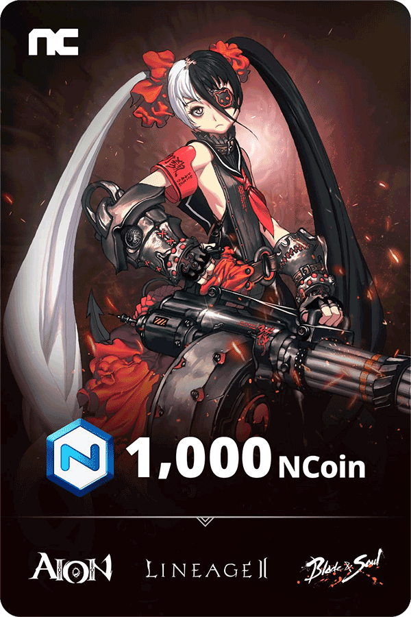 NCsoft 1,000 NCoins