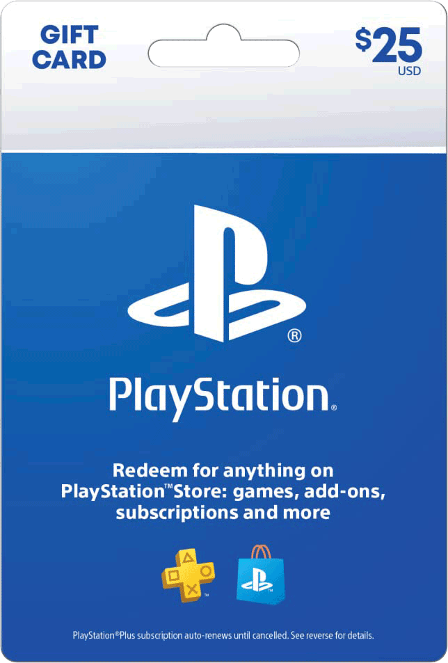 Playstation Store Gift Card $25 US